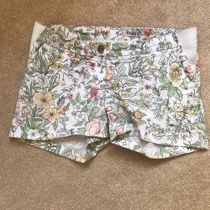 Gap maternity printed shorts
